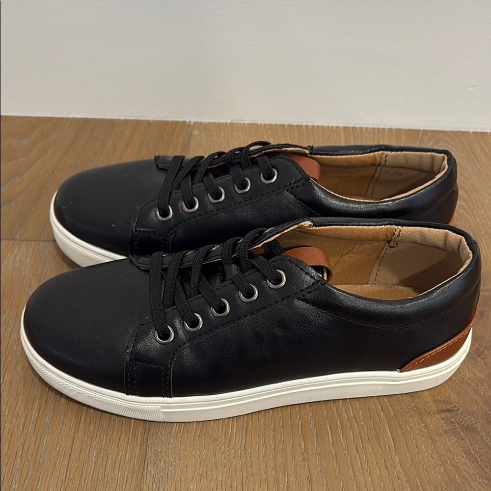 Deerstags Black Boys leather shoes